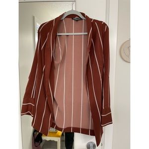 Dynamite open front blazer